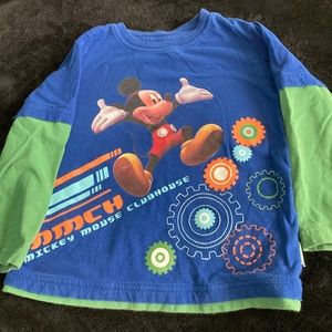 Disney Mickey Mouse Clubhouse 4t long sleeve shirt